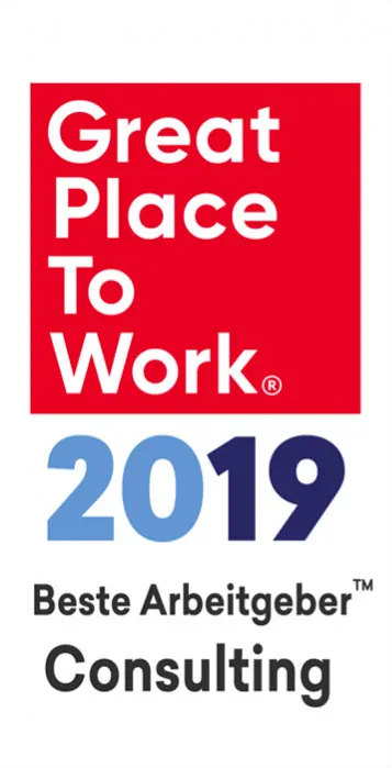 Logo Great Place To Work 2019 Beste Arbeitgeber Consulting