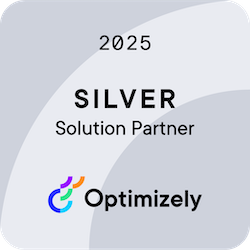 Optimizely Silver Solution Partner - Valantic (Badge)