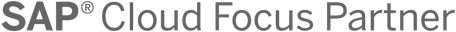 Logo SAP Cloud Focus Partner, valantic Customer Focus Day