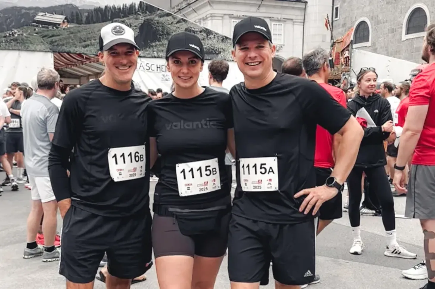 Drei Mitarbeiter der Firma valantic Austria