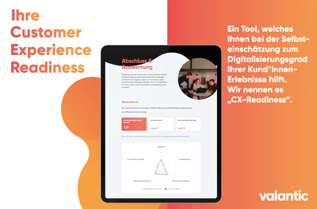 CX Readiness Tool von valantic